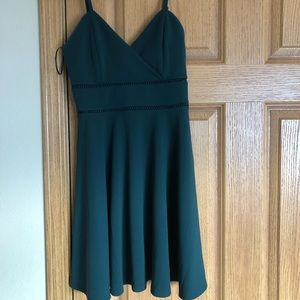 Small teal dress